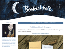 Tablet Screenshot of bookishbelle.com